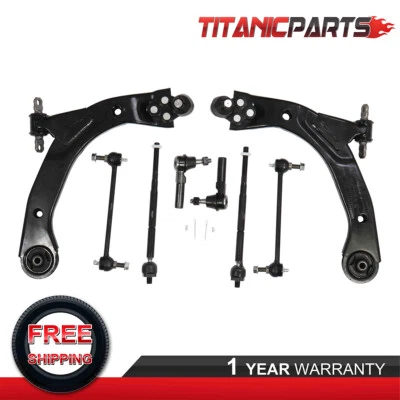 Front Lower Control Arms Sway Bar For Chevrolet Cobalt HHR Pontiac G5 Pursuit - Image 1 of 4
