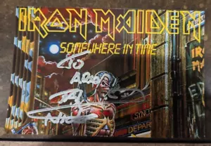 Nicko McBrain Iron Maiden Signed 4x6 Photo Autograph 100% Authentic - Picture 1 of 1