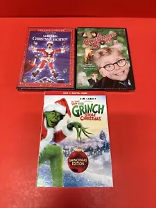 National Lampoon's Christmas Vacation A Christmas Story Dr. Seuss The Grinch NEU - Bild 1 von 4