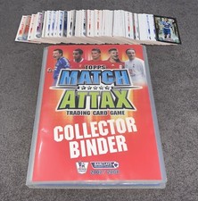 TOPPS MATCH ATTAX Premier League Binder 2007/08 - Full Base Set + 55 MOM + 4 LE
