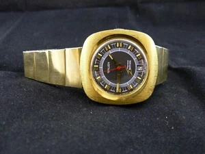 INCREÍBLE Vintage electrónico GRUEN Fecha de precisión RELOJ TRASERO. - Imagen 1 de 10