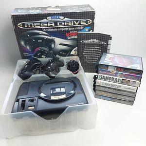 Sega Mega Drive Console Games Boxed Bundle x 7 Games incl. Sonic NBA Jam FIFA - Picture 1 of 11