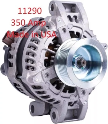 High AMP 350 New Alternator Ford F250 F450 F550 Super Duty Diesel 2008-10 6.4  - Image 1 of 3