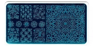 Nail Art Stamping Blumen Motiv Maniküre Pediküre Vorlage Bildplatte BPX-L002 - Bild 1 von 11