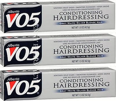 VO5 Acondicionador Peluquería Cabello Gris/Blanco/Rubio 1.5oz GRIS (3 tubos) Foto 1 de 3