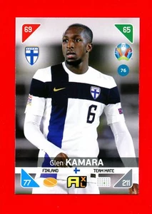 EURO 2020 -Adrenalyn Panini - Card Basic 76 - KAMARA - FINLAND - Bild 1 von 2