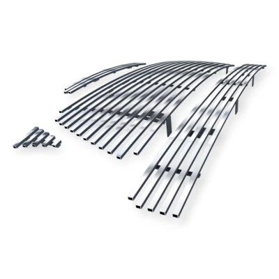 Fits 2005-2010 Toyota Tacoma TRD Sport Stainless Chrome Billet Grille Combo - Image 1 of 4