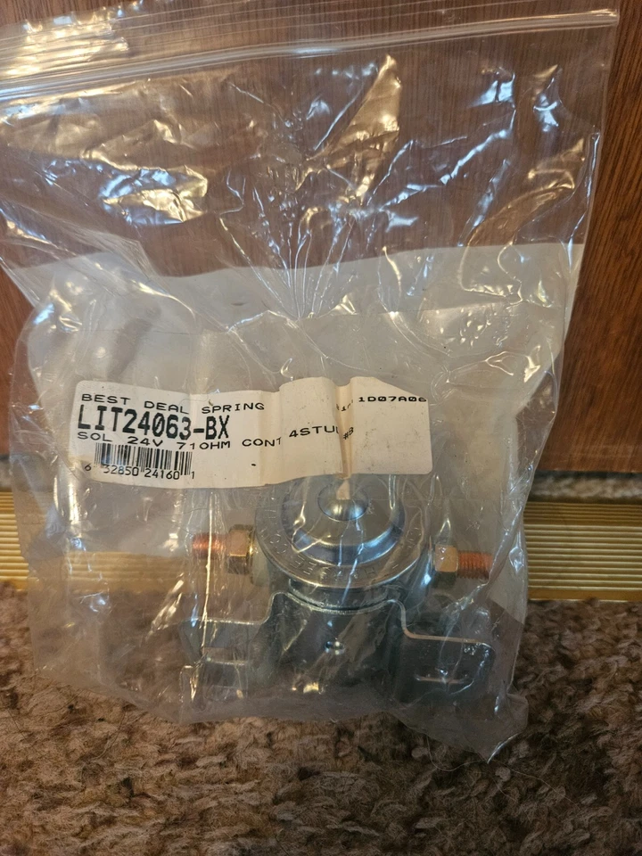 COLE HERSEE CO. 24063-BX 24V aislado 85 amperios servicio continuo SPST envío gratuito Foto 1 de 1