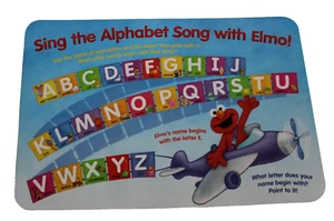 Sesame Street Alphabet Elmo on Plane Placemat - Picture 1 of 2