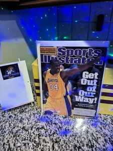 Sports Illustrated June 4, 2001 Get Out of Our Way: Shaq, LA Lakers ๐ธ๐ - Picture 1 of 4