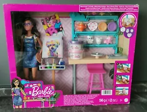 BARBIE Wellnes Art Studio Spielset Mehrfärbig Kreativ Atelier, Kunst Studio neu - Bild 1 von 2