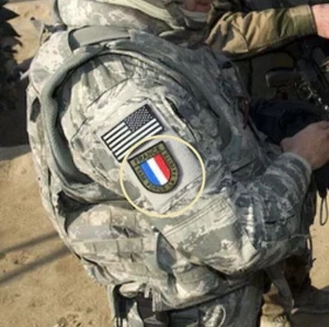 FRENCH FOREIGN LEGION JOINT SPECIAL FORCES Task Force La Fayette vêlkrö INSIGNIA - Picture 1 of 3