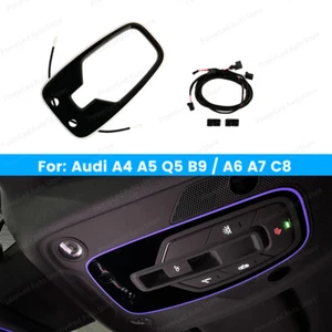 32 Colors LED Reading Light For Audi A4 A5 A6 A7 C8 Q5 B9Car Roof ambient light  - Picture 1 of 18
