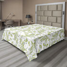 Ambesonne Paisley Flat Sheet Top Sheet Decorative Bedding 6 Sizes