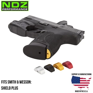 NDZ Smith & Wesson Shield Plus Aluminum Grip Frame Slug Plug Insert Made In USA - Picture 1 of 28