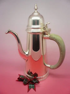 Cafetera de plata esterlina, William Comyns & Sons Ltd 1962 - Imagen 1 de 9