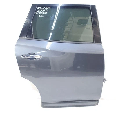 Nissan Pathfinder 2014 2015 OEM K50 pizarra oscura puerta trasera derecha arañazos Foto 1 de 4