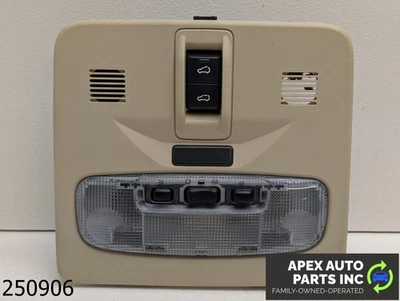 Lámpara de mapa de luz domo superior delantera OEM 2011-2012 Land Rover LR2 3,2 L Foto 1 de 4