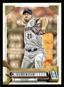 Max Scherzer Topps Gypsy Queen #63 2022 casi como nuevo - Imagen 1 de 2