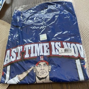 Camisa WWE Auténtica John Cena Summerslam 2025 Farewell Tour NY Giants - GRANDE - Imagen 1 de 11