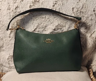 Coach Clara CE584 -Green Pebbled Leather - Pre-loved - Great Condition! - Image 1 of 4