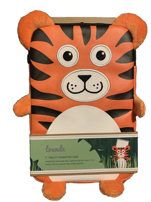 Trendz Tiger 7” Tablet Protective Case Cover Kindle Ipad Google - Image 1 of 2