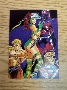 X-MEN TRADING CARDS 1991 CARD 54 ALLIES MARVEL - Picture 1 of 2