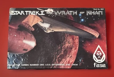 Miniaturas metálicas Fasa Star Trek II Wrath of Khan 1983 # 3001 con caja completa Foto 1 de 4