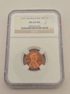 1972 Double Die Obv 1c NGC MS 65 RD - Picture 1 of 6