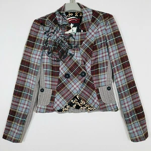 St. Martins Blazer Womens Jacket Size S Redefined Feminism Designer Ladies Jacket - Picture 1 of 7