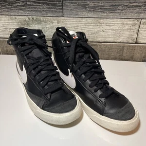 Nike Blazer '77 Vintage Mid Black Sail Size 8 Missing Soles - Picture 1 of 6