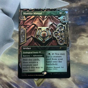 Monster Manual Borderless Foil MTG Single, Secret Lair, 1782 R - Bild 1 von 6