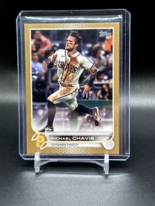 Michael Chavis 2022 Topps Series 2 Gold Parallel /2022 #365 - Picture 1 of 7