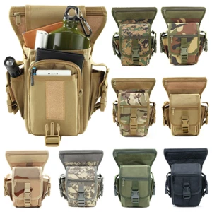 Bolsa táctica para piernas caídas para hombres Bolsa para muslos Paquete Militar Equitación Cintura Bolsa Paquete - Imagen 1 de 17
