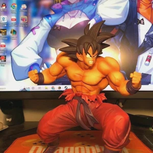 Goku Super Saiyan Action Figure Dragon Ball Z Statuetta Collezione Anime 21 CM ⚡ - Foto 1 di 7