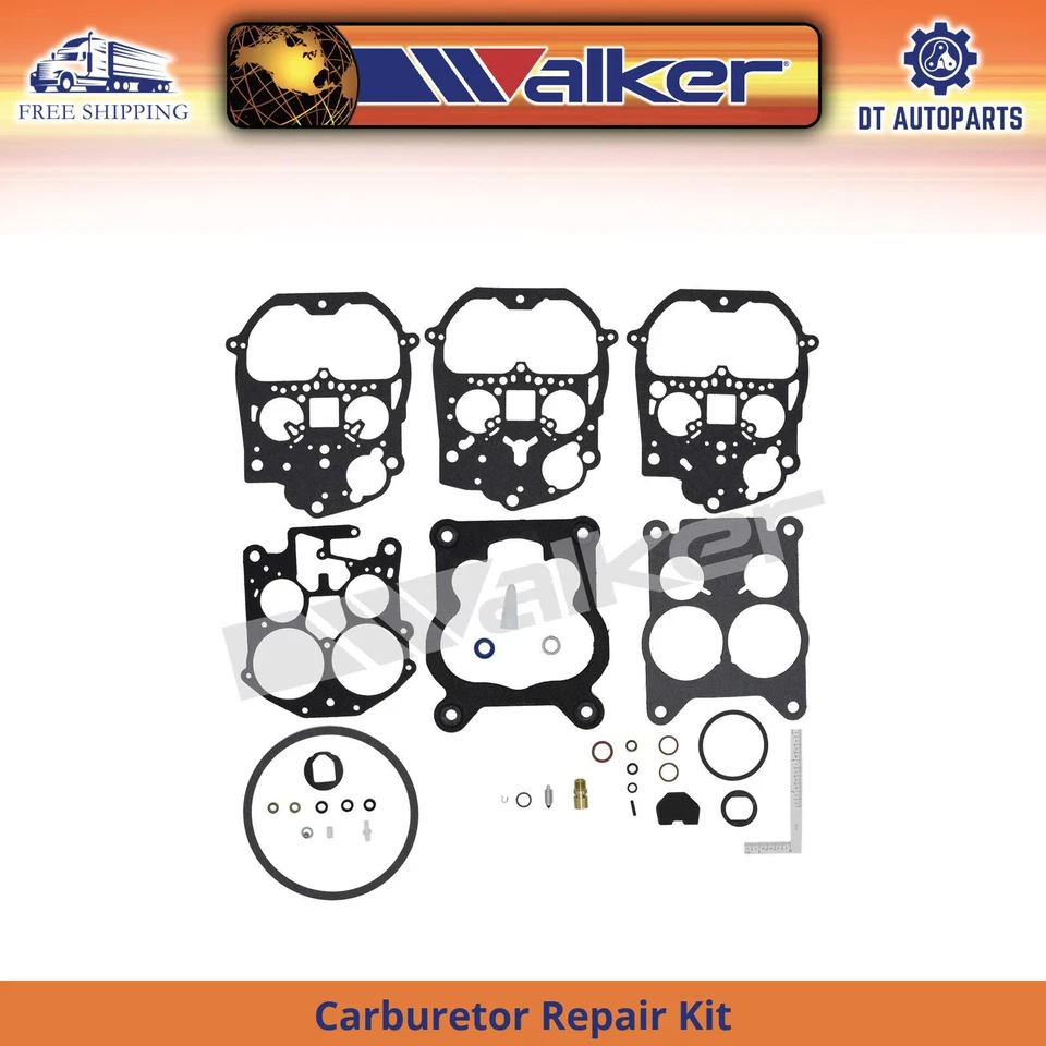 Kit de reparo de carburador Walker 1984 1985 Chevrolet P30 1983-1986 - Imagem 1 de 1