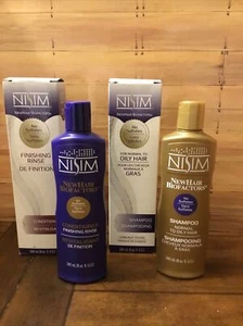 Nisim Finishing Rinse Conditioner No Sulfates 8 oz & 8 oz Nomal to Oily Shampoo - Picture 1 of 3
