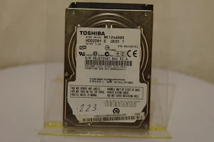Toshiba MK1246GSX Festplatte zur Datenrettung, hard disk for data rescue - Picture 1 of 9