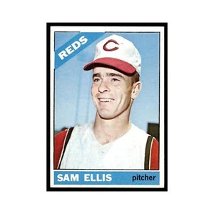 1966 Topps Sam Ellis Reds #250 - Picture 1 of 3