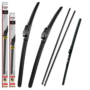 Fits VW Golf 2008-2012 Full Set Of 3 Wiper Blades +Refills HAS2419TL11HRF - Picture 1 of 8