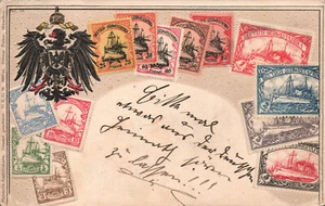 AK Deutsch Südwestafrika gelaufen 1906 (2534A30) - Bild 1 von 2
