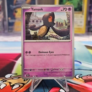 Yamask - 062/142 - Pokemon TCG - Stellar Crown - Non-Holo - NM/M - Picture 1 of 2
