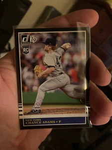 2019 Donruss Baseball Base Retro 1985 #240 Chance Adams - New York Yankees - Picture 1 of 2