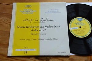 Bethoven SCHNEIDERHAN KEMPFF Kreutzersonate 10'' EP DGG K 73 133 Club Ed. - Bild 1 von 4