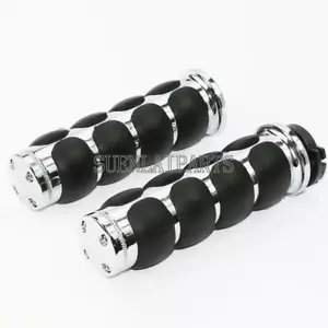 Motorcycle 1" Handlebar Hand Grips For Harley Sportster 883 1200 XL883 1200 - Picture 1 of 6