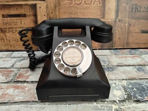 Black GPO 332L Phone Telephone - Untested - Foto 1 di 11