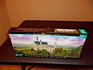 NEUSCHWANSTEIN CASTLE, BAVARIA 750 Piece Panoramic Jigsaw Puzzle - Picture 1 of 8