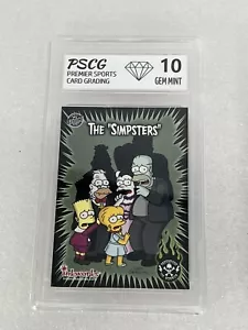 2001 Inkworks Simpsons Mania! The Simpsters #41 PSCG 10 GEM MINT - Picture 1 of 2