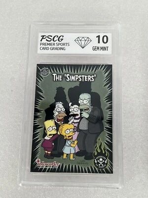 Inkworks Simpsons Mania 2001! Los Simpsters #41 PSCG 10 GEMA COMO NUEVO Foto 1 de 2