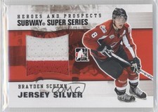 2009 ITG Heroes and Prospects Subway Super Series Jersey Silver Brayden Schenn